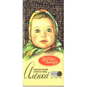  АЛЕНКА   мол. шоколад  90г*15шт*6 